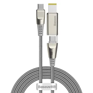 Baseus Flash Series Data Cable With Type-C To C Dc 100W 2M Grey(Ca1T2-B0G) Clearance Event
