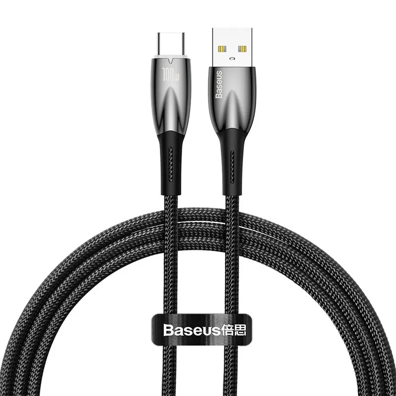 MustHave Steals Trending Hot Picks Baseus Glimmer Series Fast Charging Cable Usb-A - Usb-C 100W