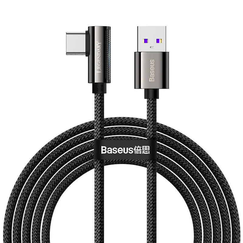 Baseus Legend Series Elbow Fast Charging Data Cable Usb To Type-C 66W (Catcs-B01) Steal Todays Offer