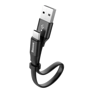 Baseus Nimble Flat Portable Usb / Usb-C Powerbank Cable With Buckle 2A 0.23M (Catbmj-01) Today Only Hot Pick