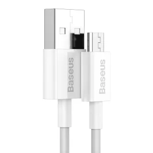 Baseus Superior Micro Usb Fast Charging Data Cable White 1M Limited Offer Alert Hot Clearance Now