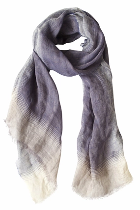 Sweet Deal Inside Limited Time Offer Beautiful Blue Scarf In Linen