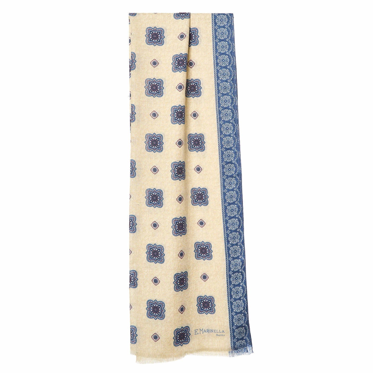 Big Savings Today Beige Wool, Silk And Cashmere Stole