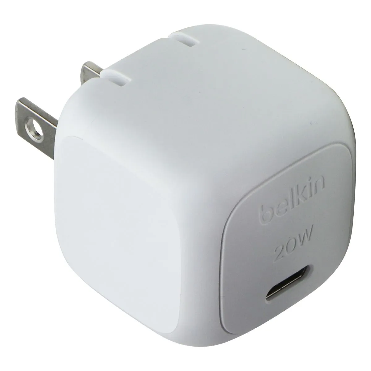 Belkin Boost-Charge Usb-C 20W (5V/3A) Cubic Wall Charger (Wca009Dq) - White Flash Discount Today