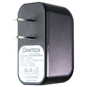 Deal Frenzy Today Pantech (5V/2A) Ac/Dc Adapter Single Usb Wall Charger - Black (Cnrusb2)