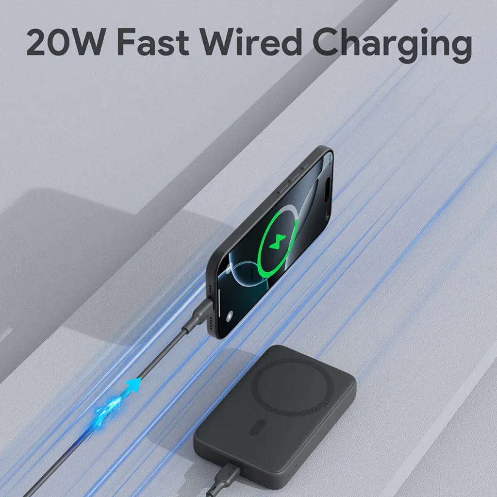 Aukey Pb-Ms03 5000Mah | Pb-Ms04 10000Ma Magfusion Slim Magsafe Compatible Powerbank Best Seller Deal