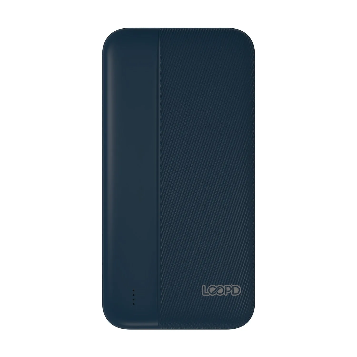 Flash Pick Today Shop the Best Deals Loop'D 4Led Indicator Powerbank - 10000Mah - Navy Blue (Lppb-100004Ld-N)