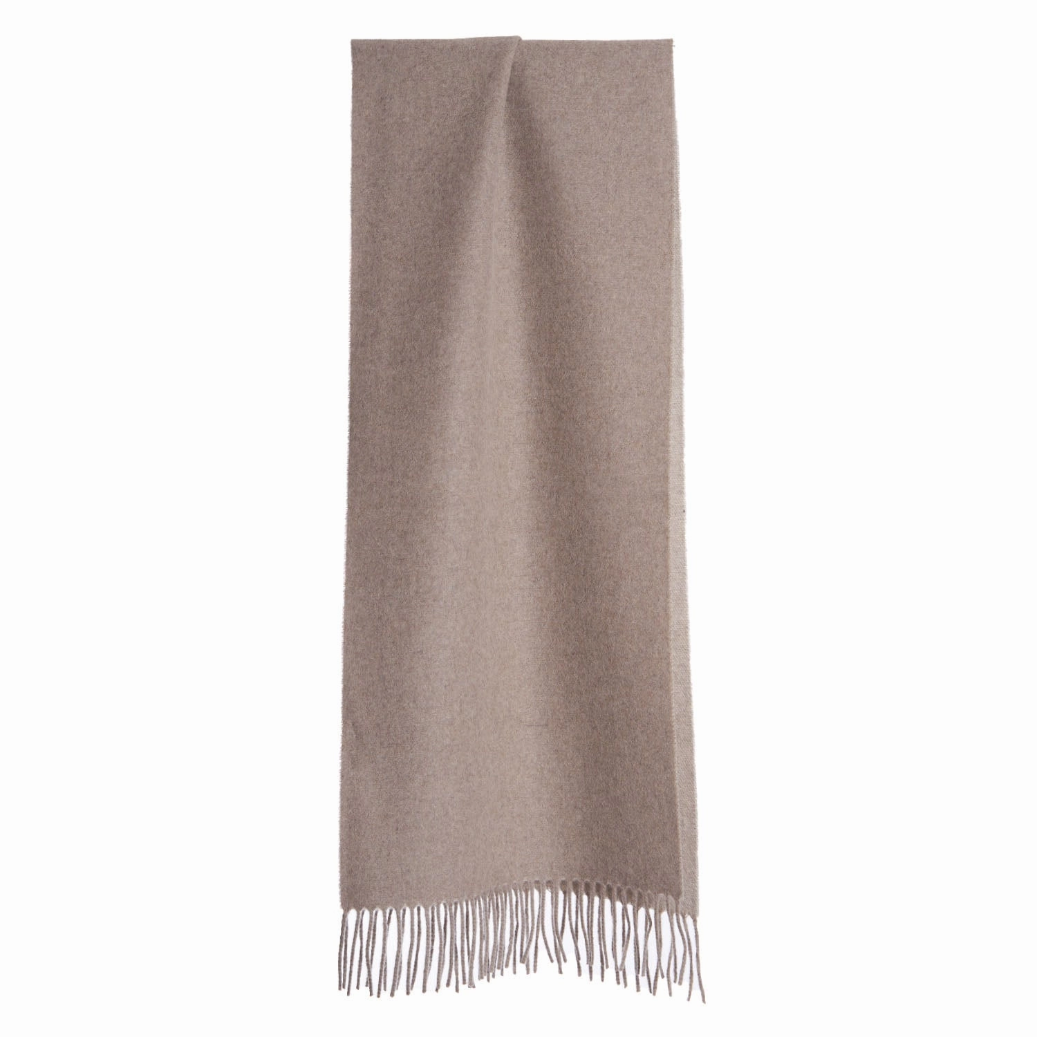 Beige And White Double-Face Scarf Price Drop Today