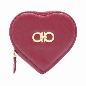 Trending Deals Today Salvatore Ferragamo Gancini Leather Coin Purse/Coin Case (Pre-Owned)