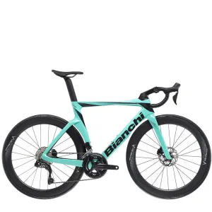 Bianchi Oltre Comp Road Bike 105 Di2 - Celeste/Black