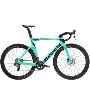 Bianchi Oltre Comp Road Bike Rival eTap AXS - Celeste/Black