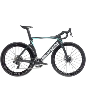 Bianchi Oltre RC Road Bike Red AXS - Black/Celeste