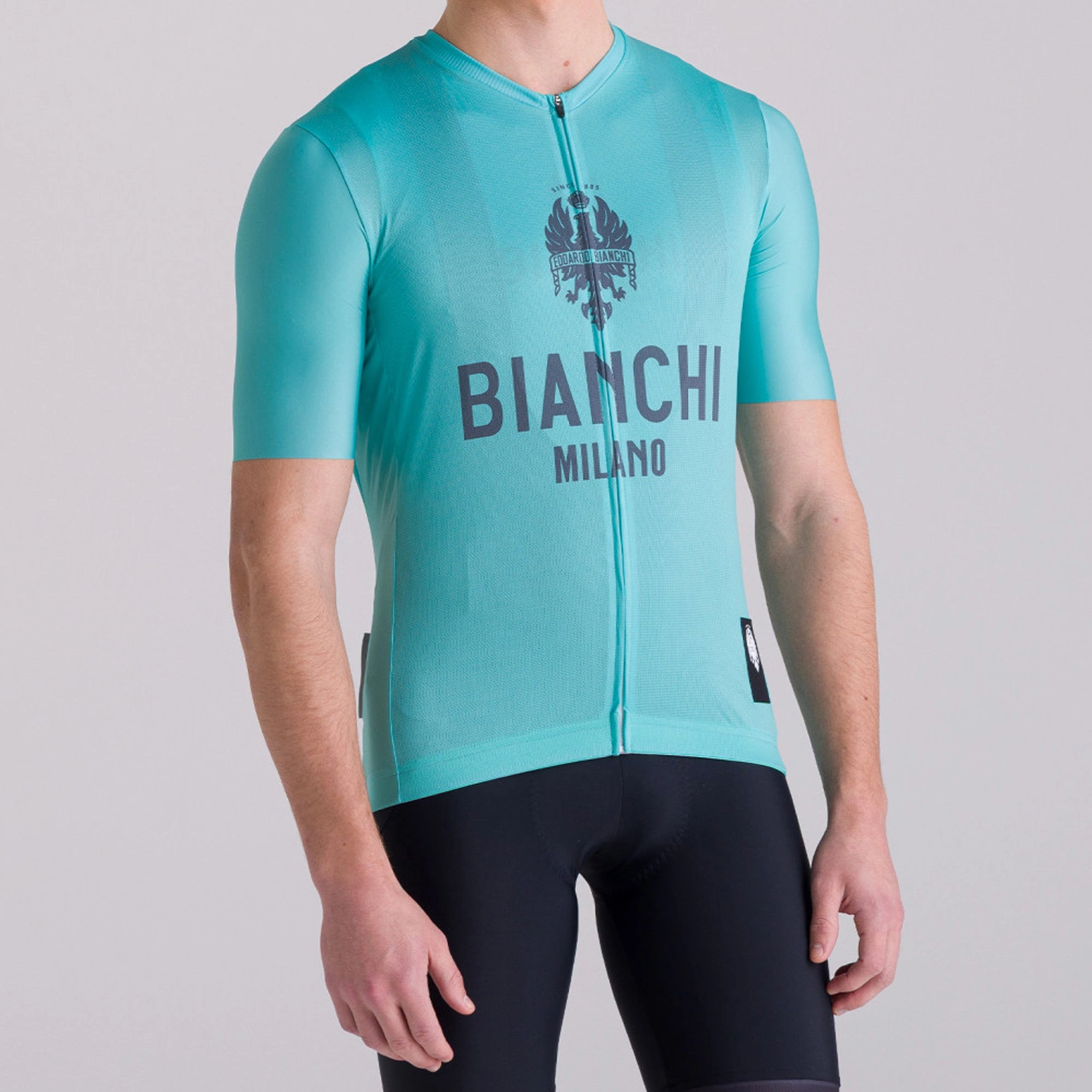 Bianchi Milano Classic jersey - Celeste