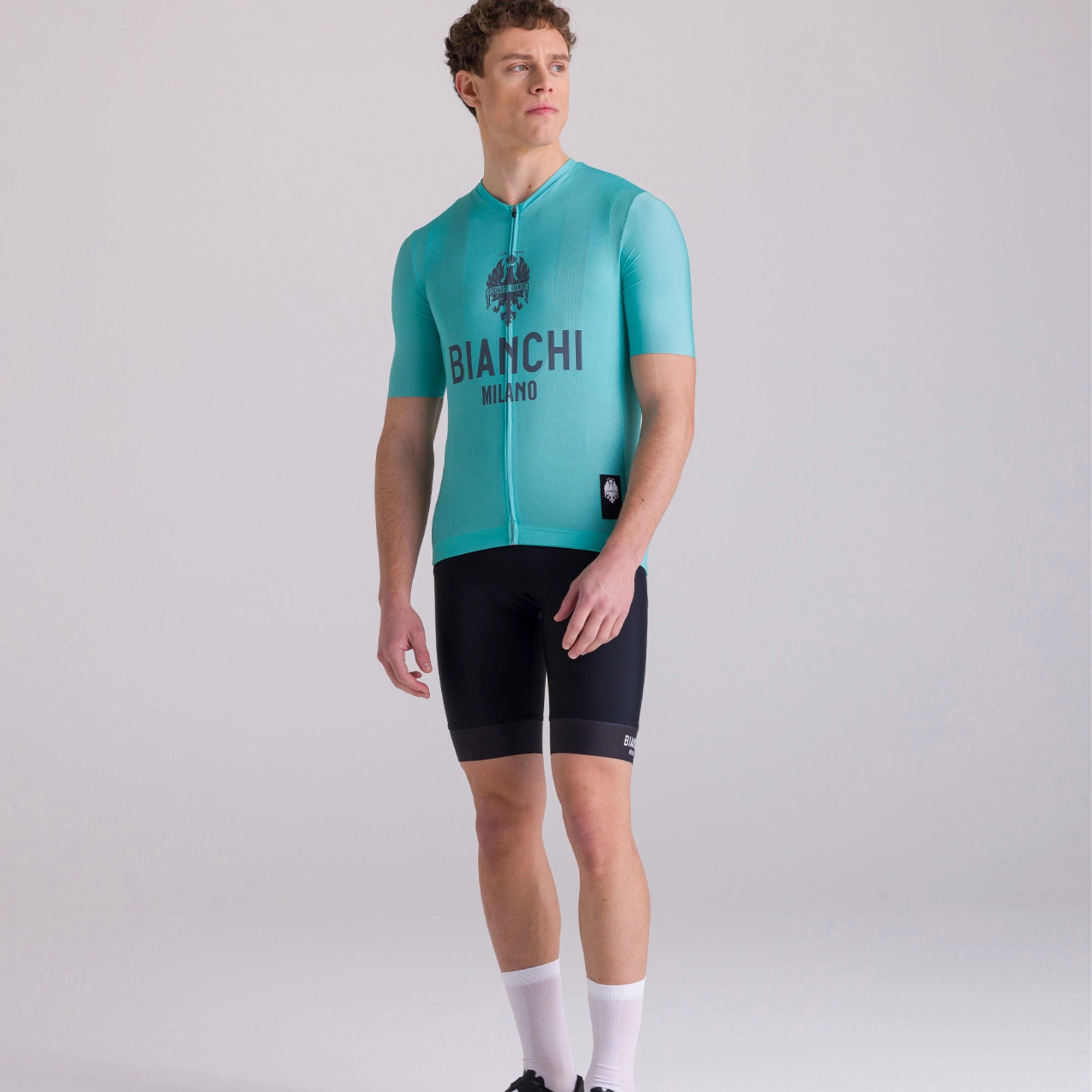 Bianchi Milano Classic jersey - Celeste
