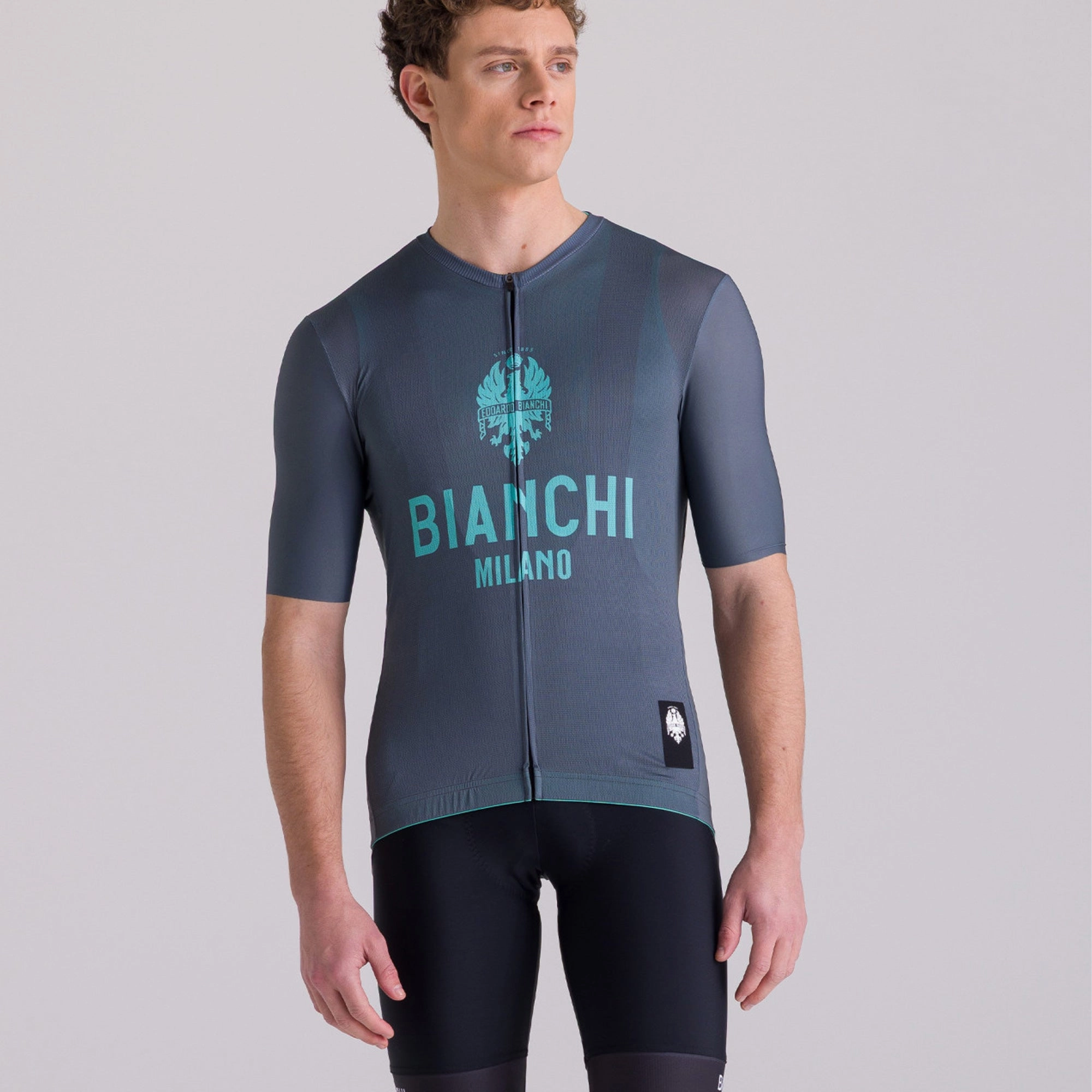 Bianchi Milano Classic jersey - Grey