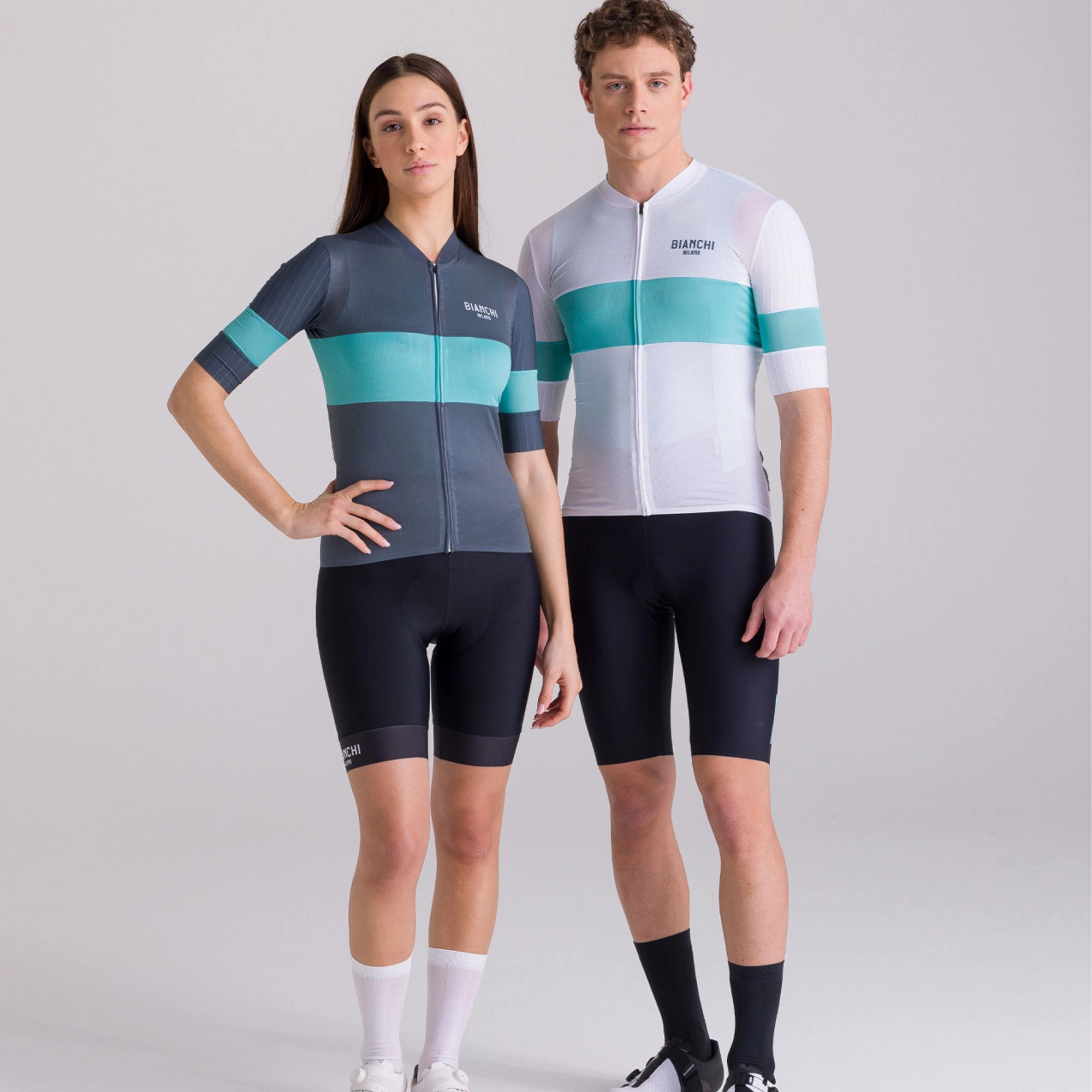 Bianchi Milano Race jersey - Grey