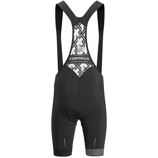 Bib shorts Assos T.cento Evo - Black