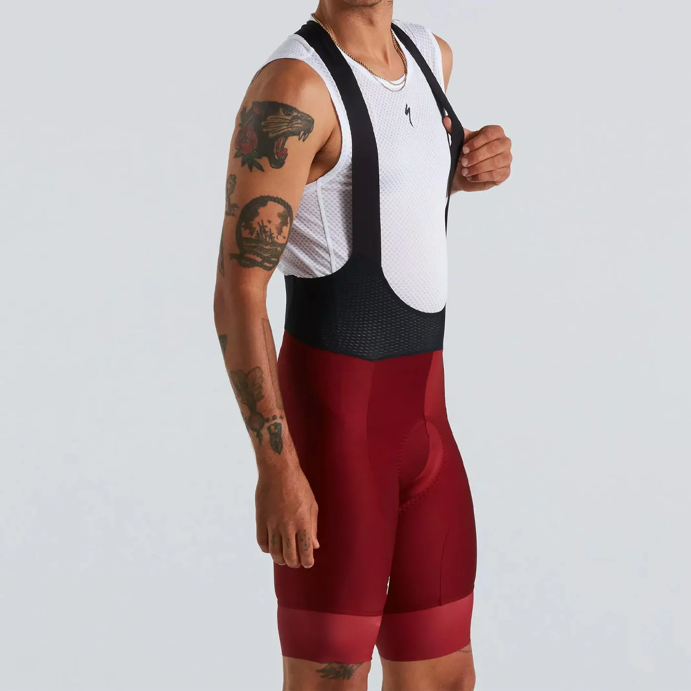 Bib shorts Specialized SL Race - Bordeaux 