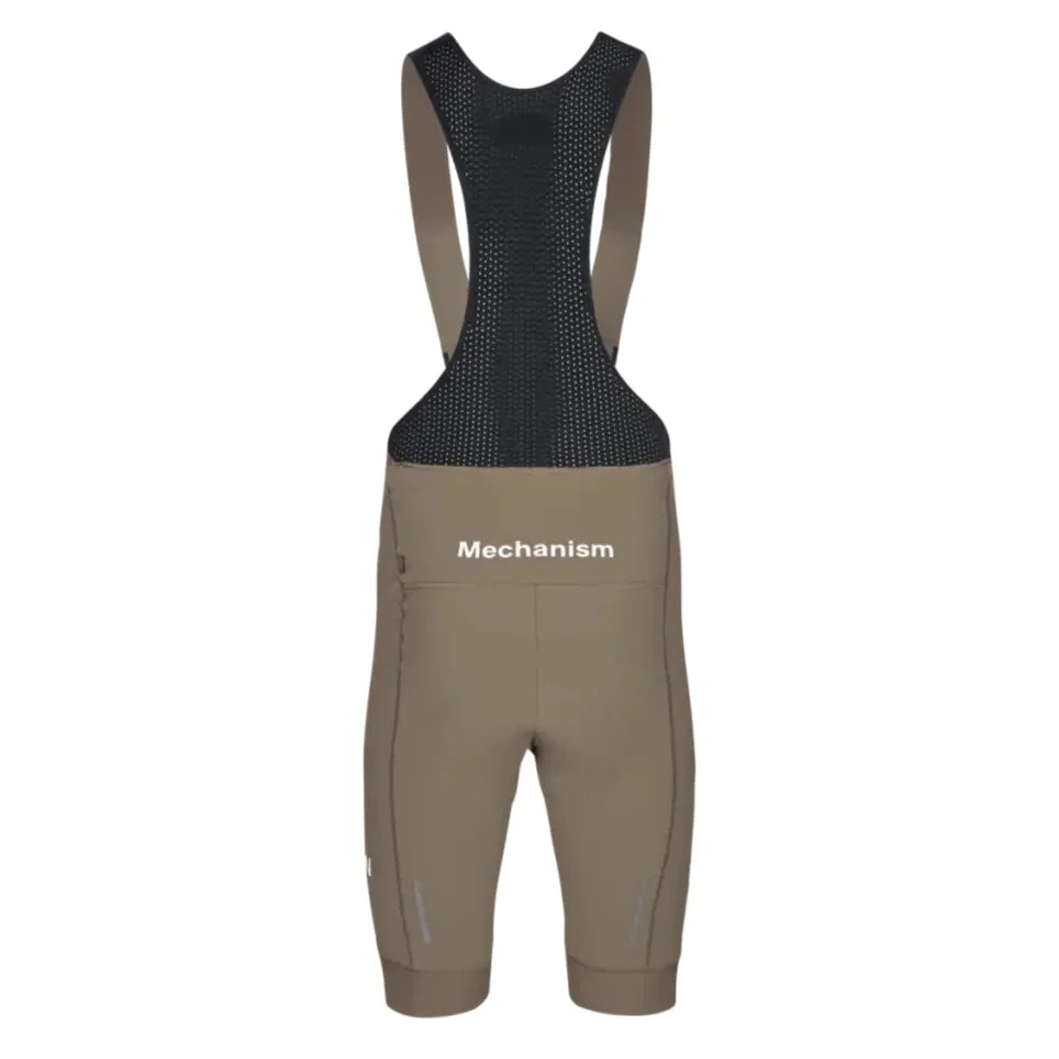 Bib shorts thermal Pas Normal Studios Mechanism Deep Winter - Green