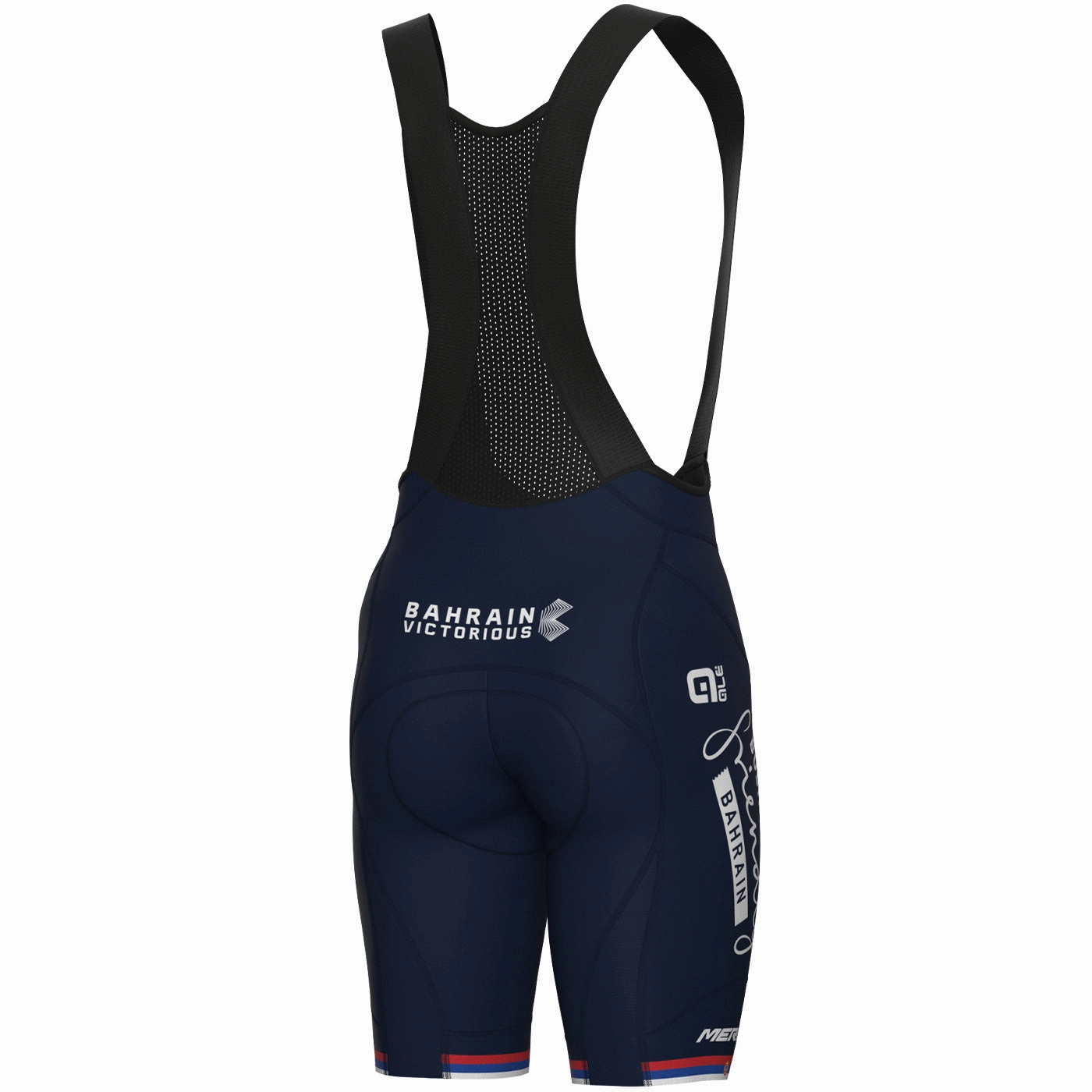 Bib shorts Ale Bahrain Victorious 2024 PRS - Serbian Champion