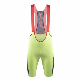 Bib shorts Cinelli Gravel - Fluorescent Green 