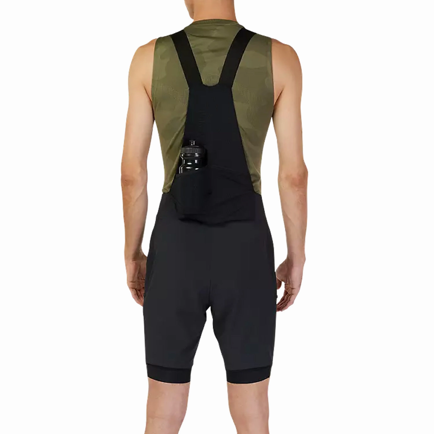 Bib shorts Fox Flexair Ascent Cargo - Black