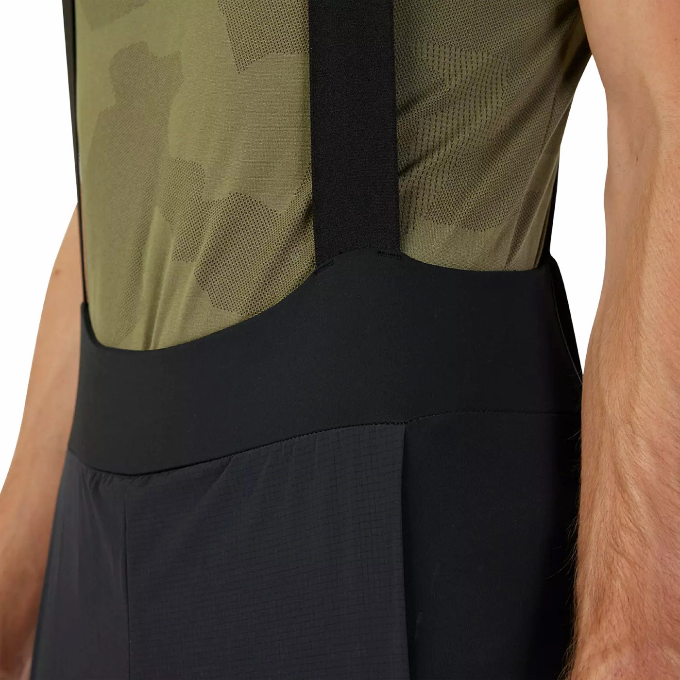 Bib shorts Fox Flexair Ascent Cargo - Black