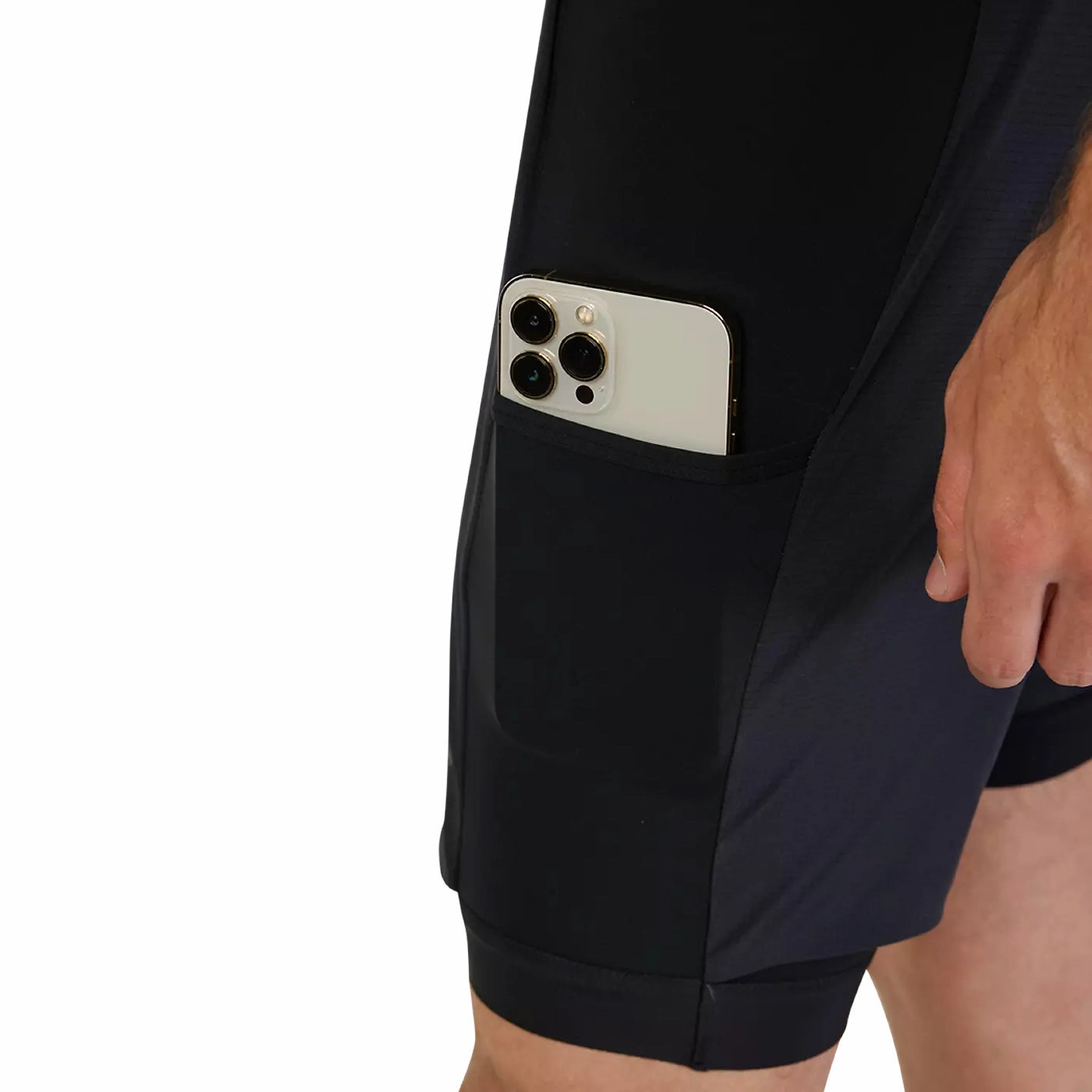 Bib shorts Fox Flexair Ascent Cargo - Black