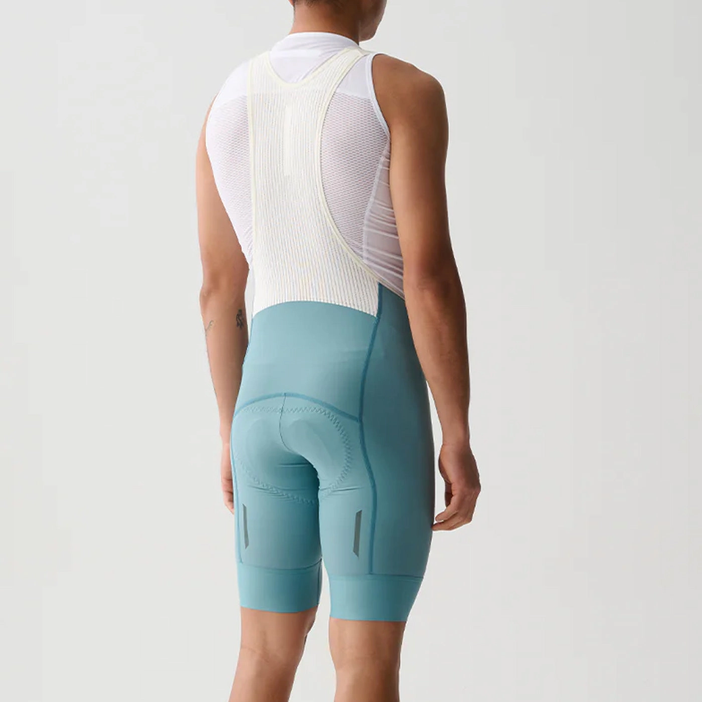 Bib shorts Maap Team Evo - Light Blue