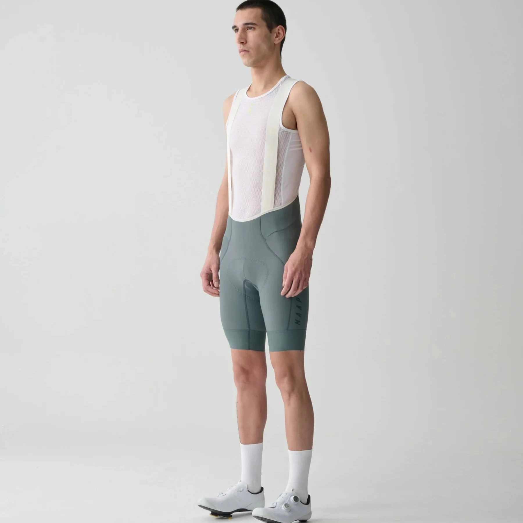 Bib shorts Maap Team Evo Cargo - Green