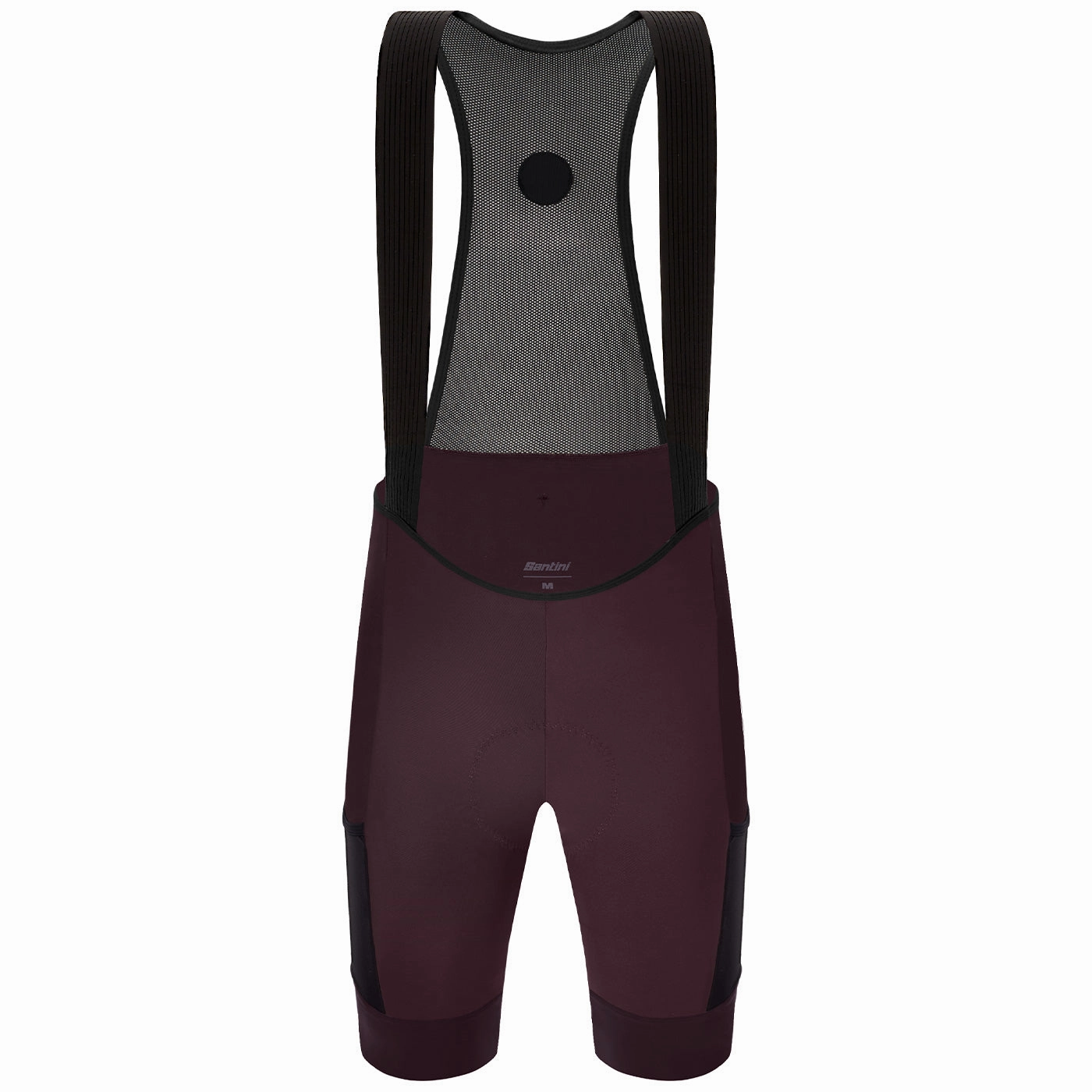 Bib shorts Santini Gravel - Bordeaux