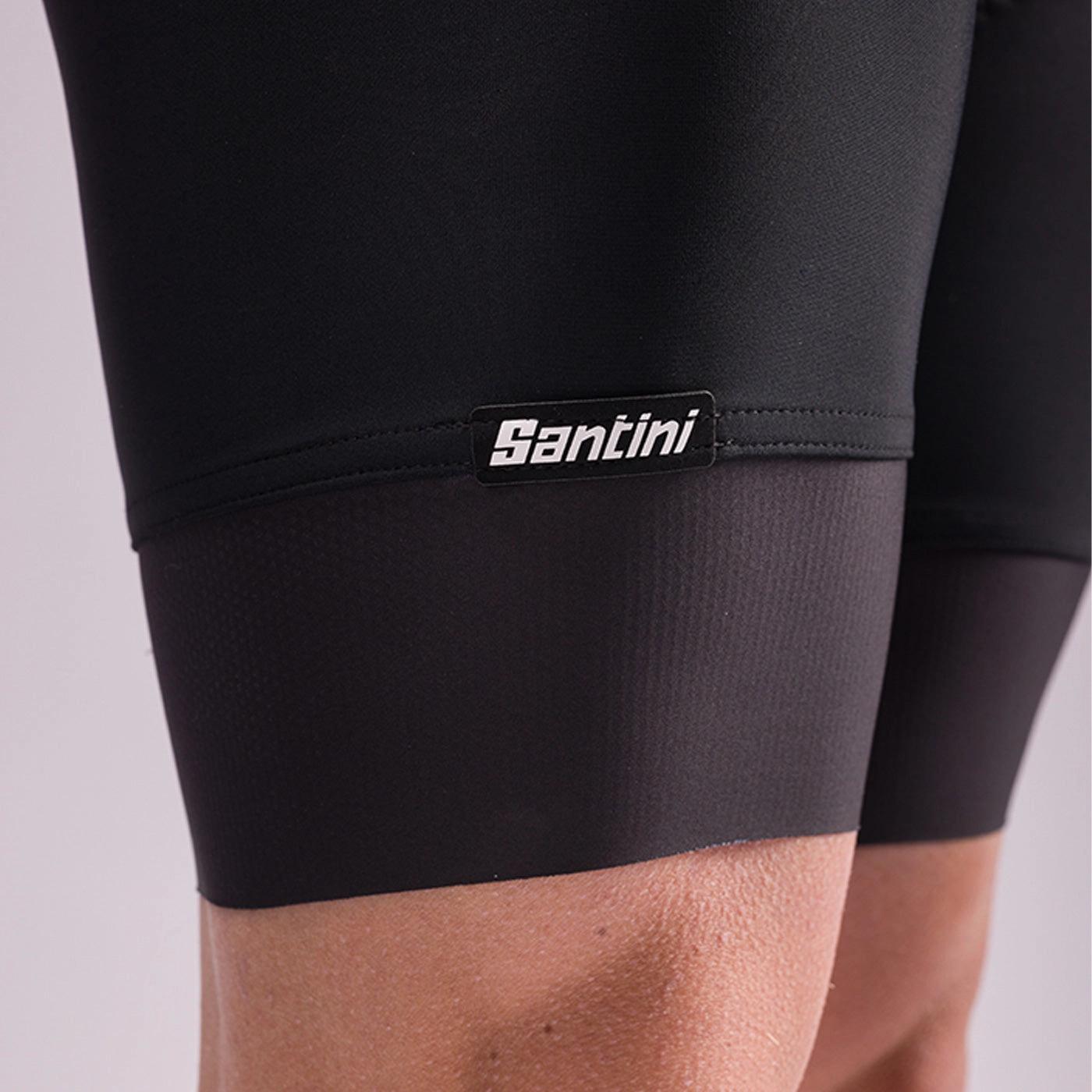 Bib shorts Santini Karma Delta - Black