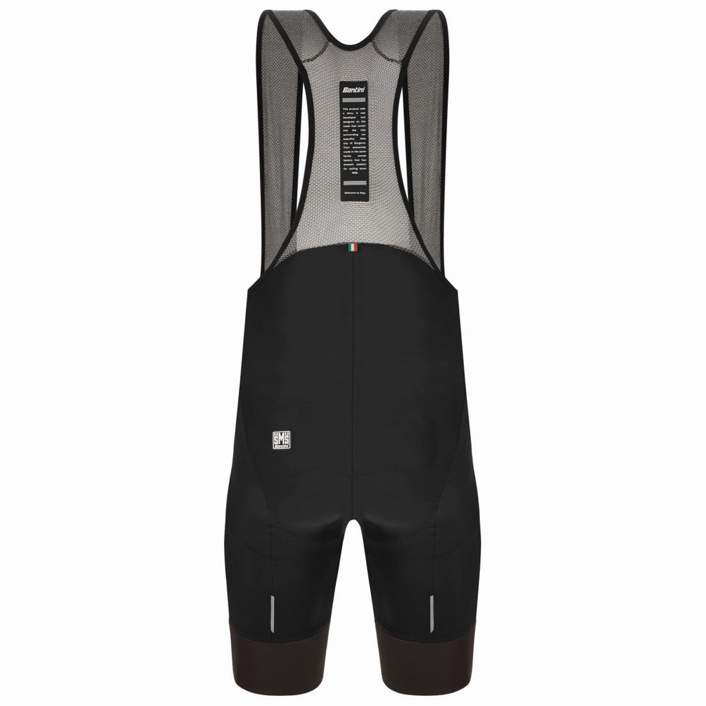 Bib shorts Santini Karma Delta - Black