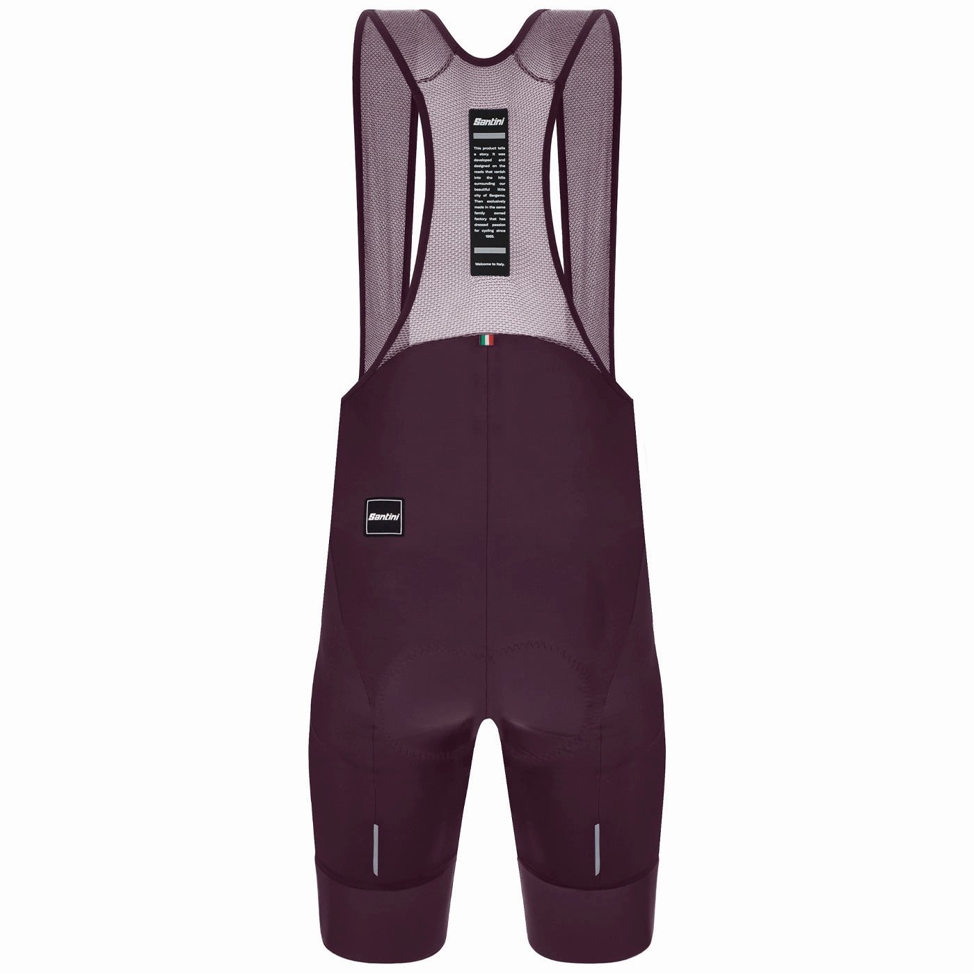 Bib shorts Santini Karma Delta - Bordeaux