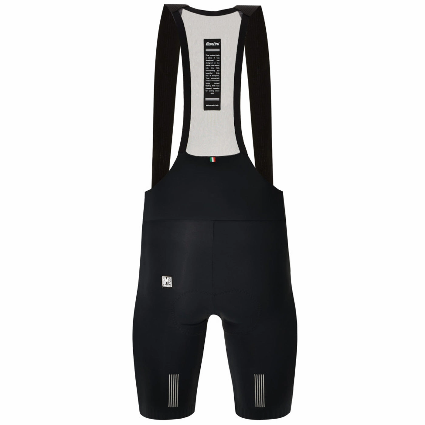 Bib shorts Santini Plush - Black