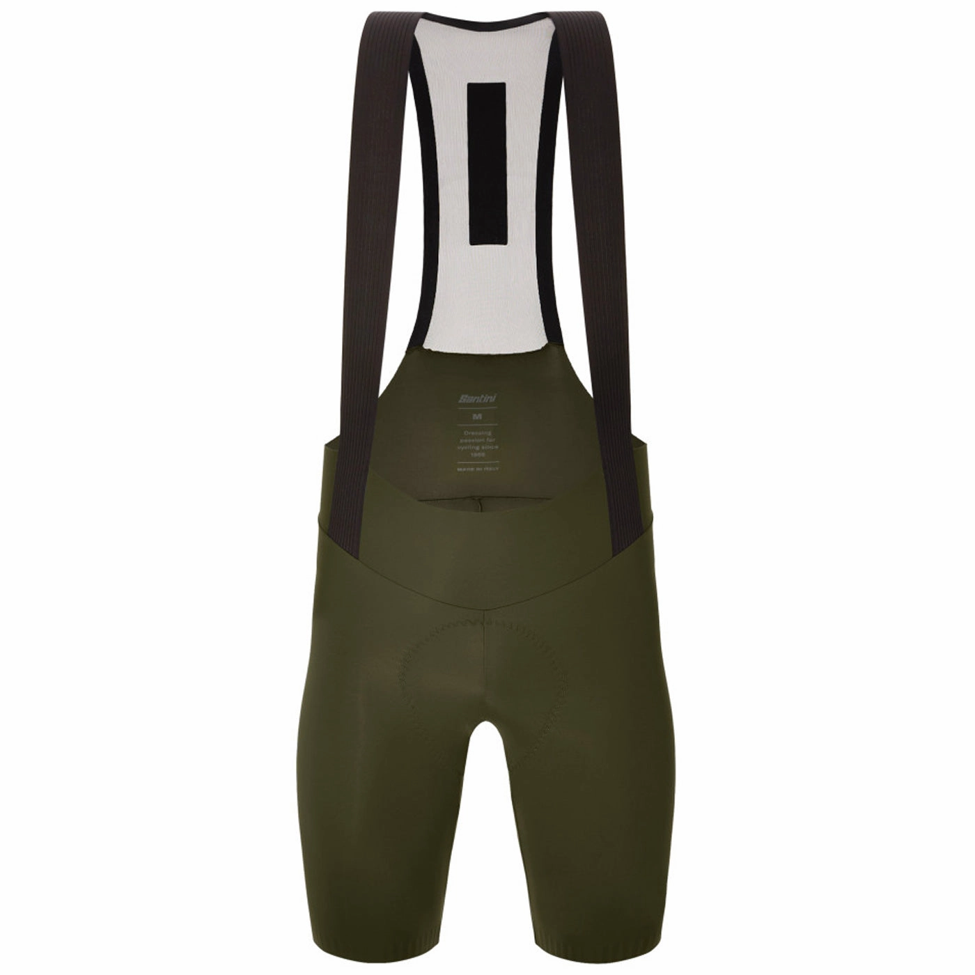 Bib shorts Santini Plush - Green