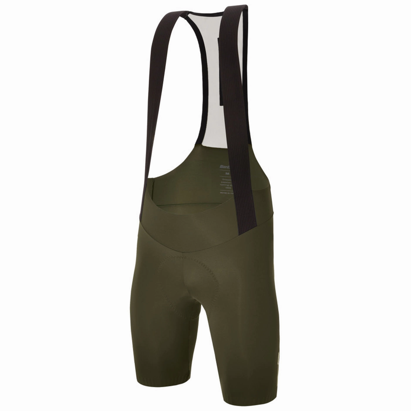 Bib shorts Santini Plush - Green