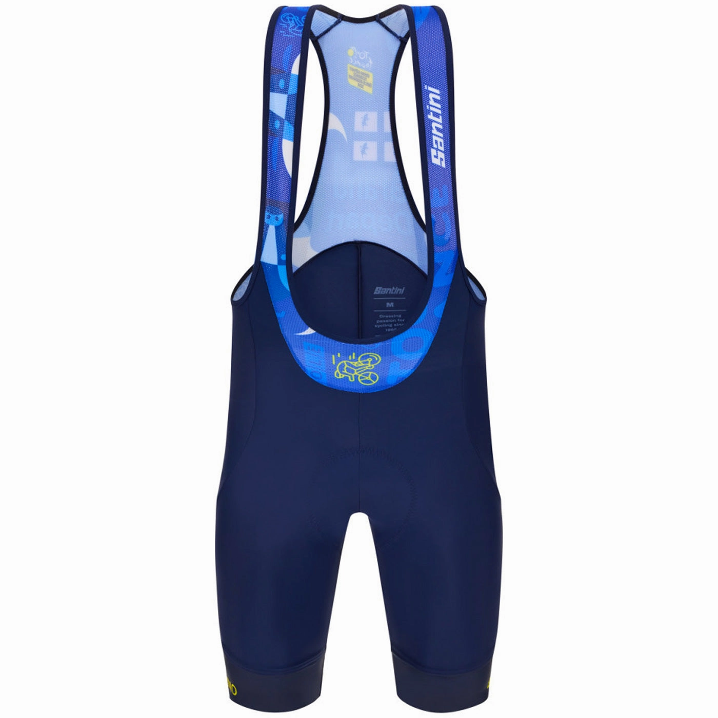 Bib shorts Santini Tour de France 2024 - Torino