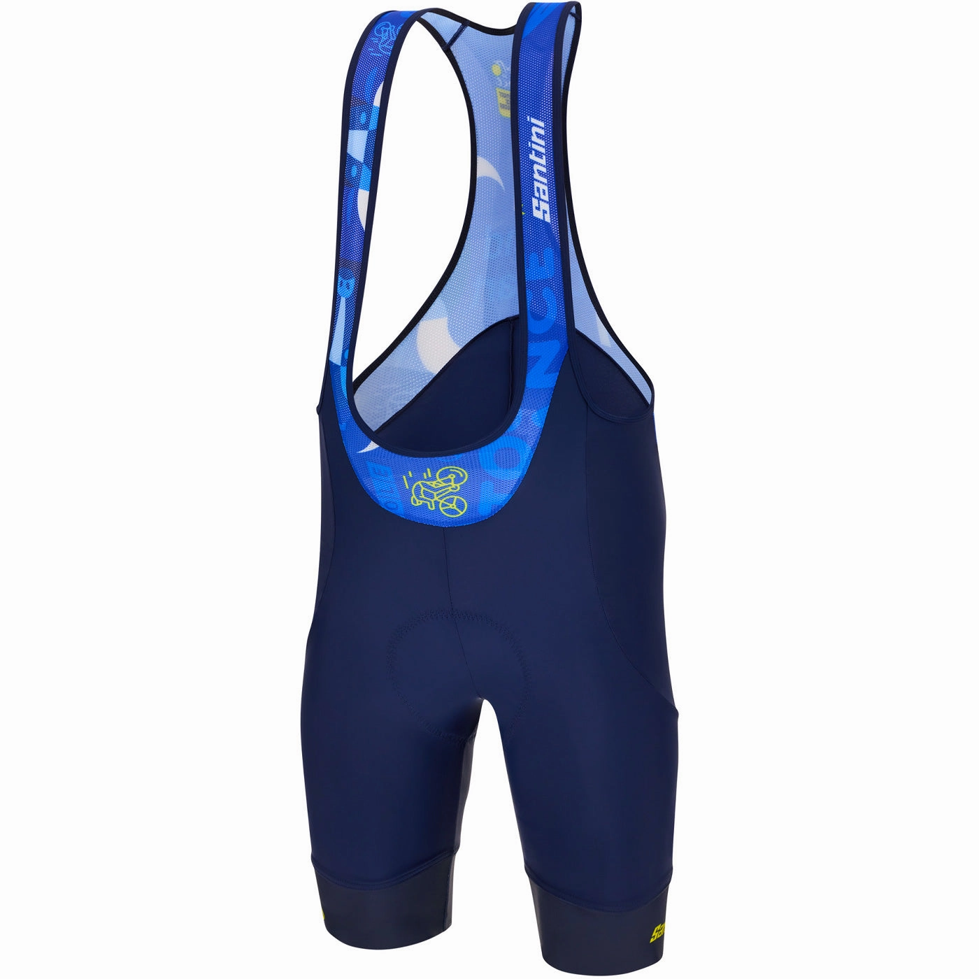 Bib shorts Santini Tour de France 2024 - Torino