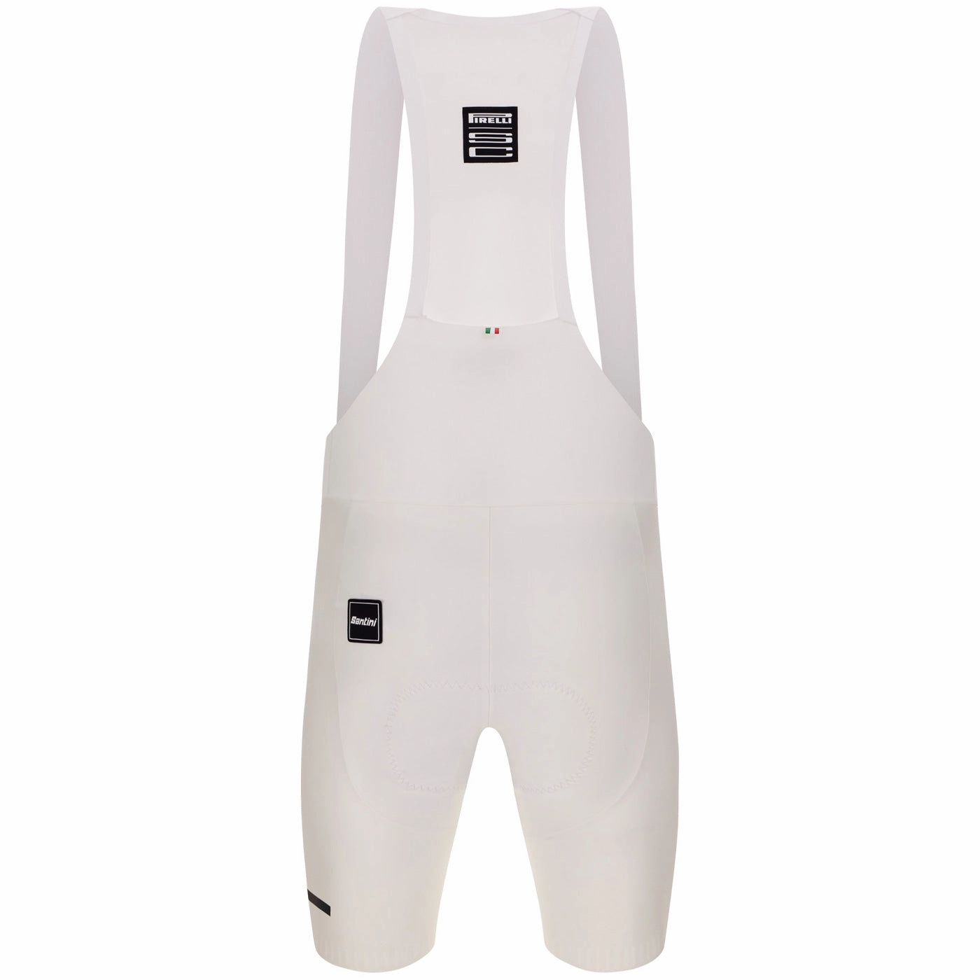 Bib shorts Santini x PIRELLI - White