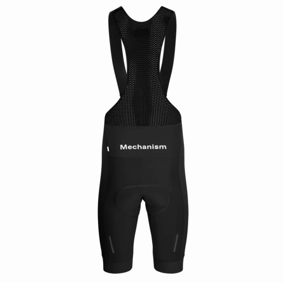 Bib shorts thermal Pas Normal Studios Mechanism Deep Winter - Nero