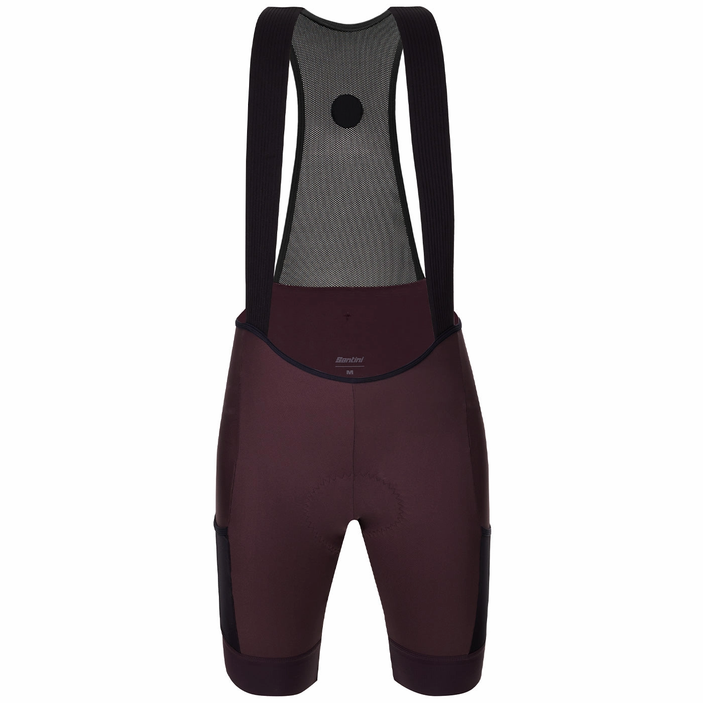Bib shorts woman Santini Gravel - Bordeaux