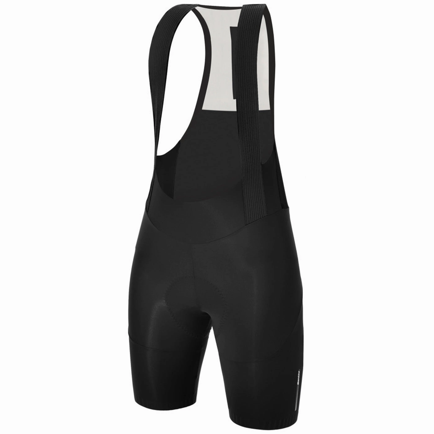 Bib shorts woman Santini Plush - Black