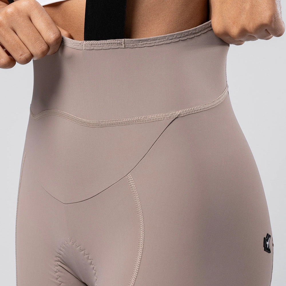Bib shorts women's Gobik Matt 2.0 - Beige