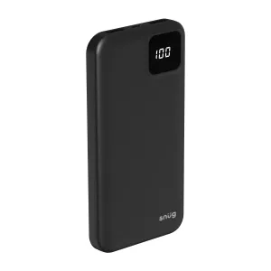 Flash Sale Alert Instant Hot Deal Snug Square Digital Powerbank - 10000Mah - Black (Snpb-10000-Sq)