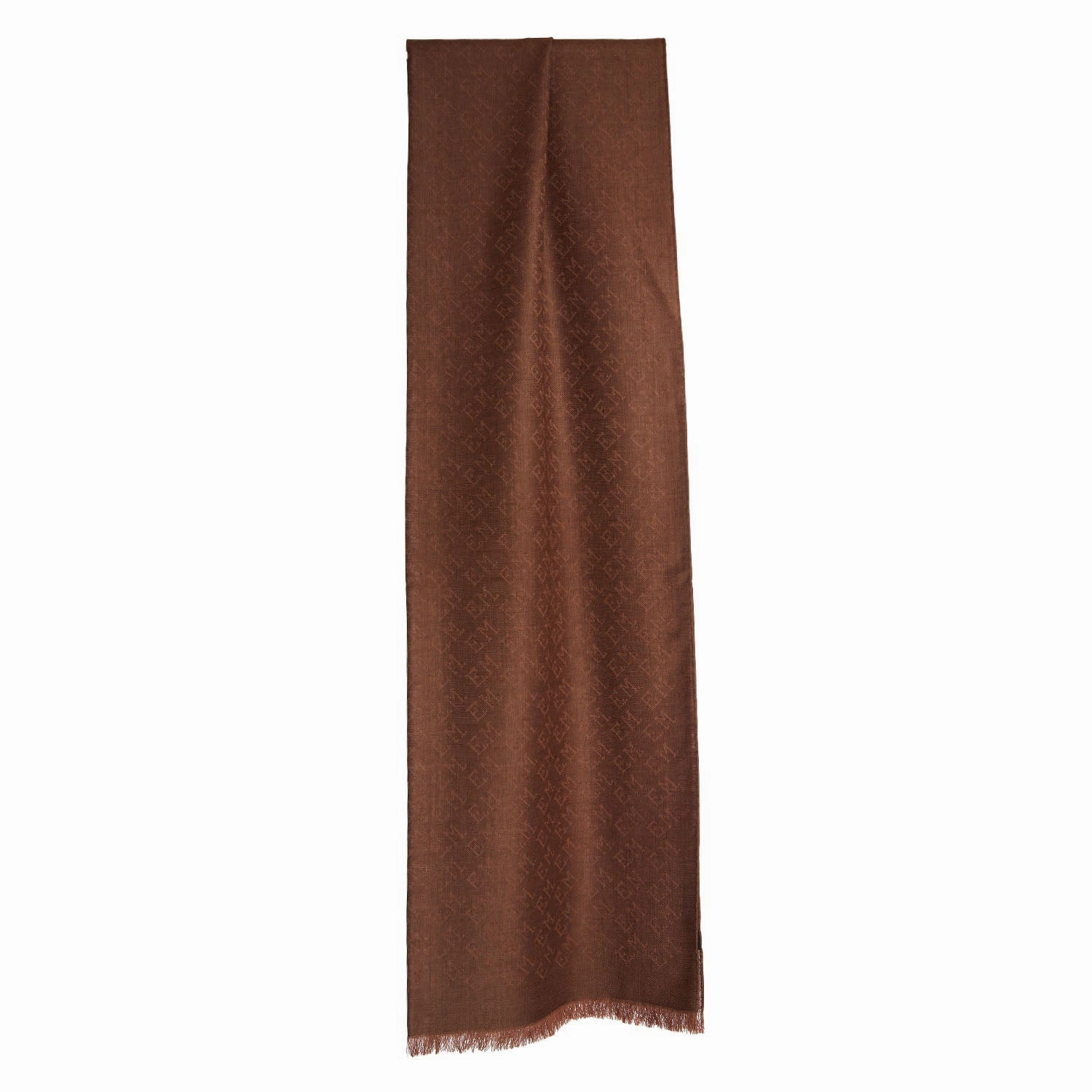Light Brown Em Logo Scarf Todays Trending Deals