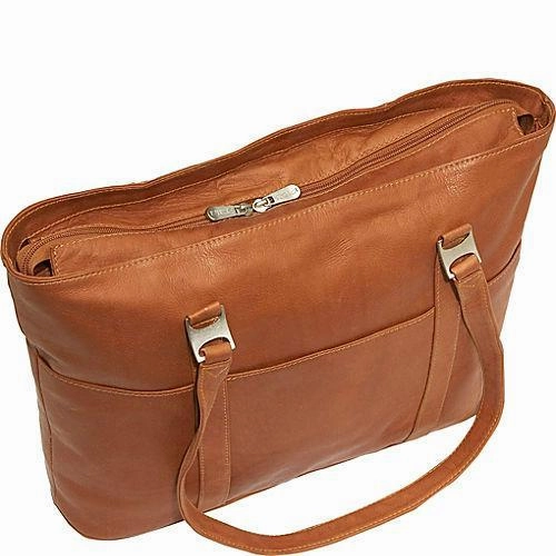 Piel Leather Computer Tote Bag Biggest Savings Now