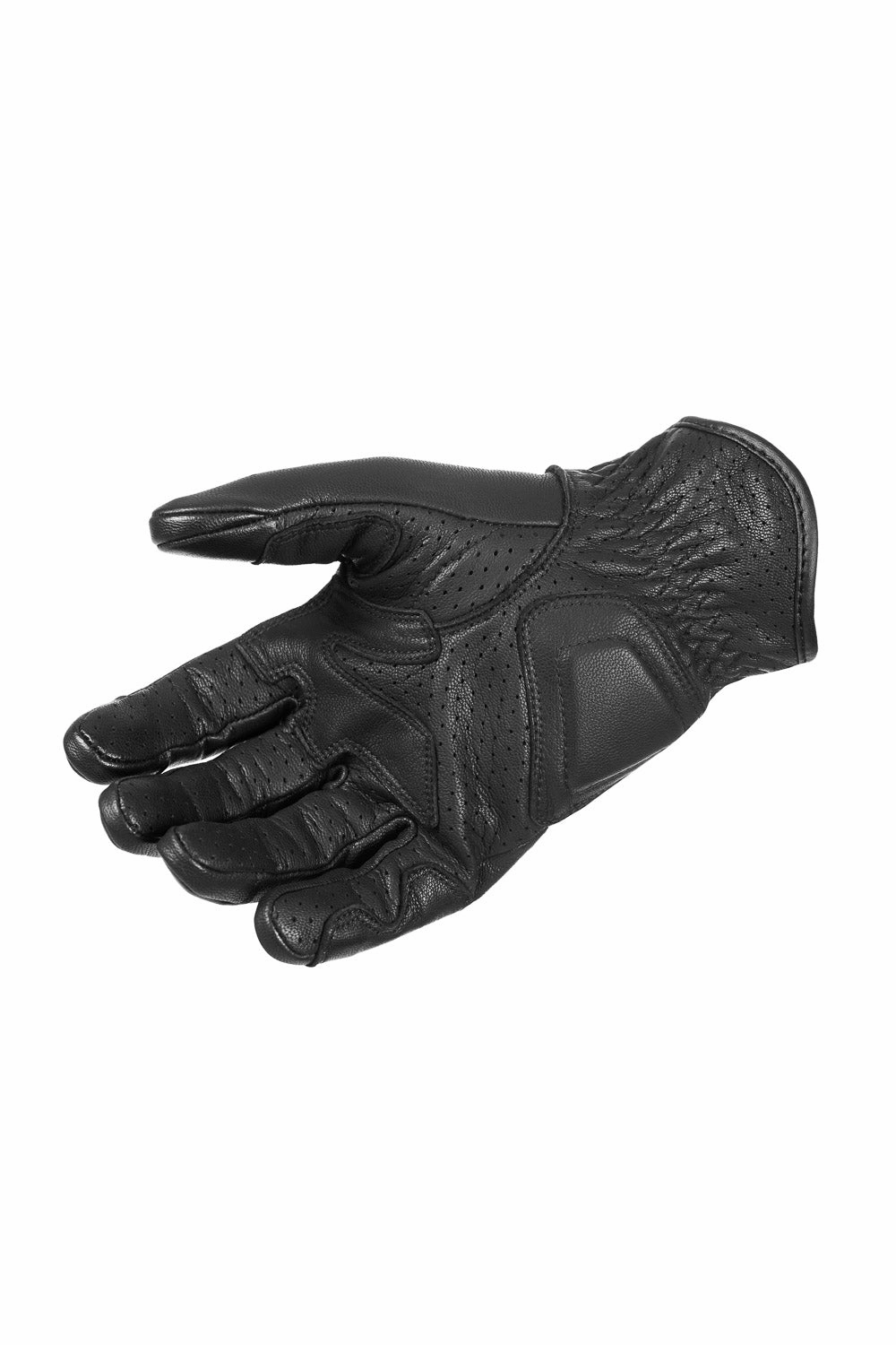 Perfect Gift Sale Ivy Black  Leather Summer Motorcycle Gloves