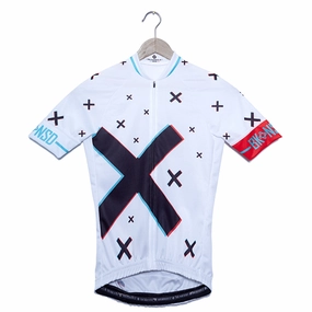 Bike Inside New 3D woman jersey - White