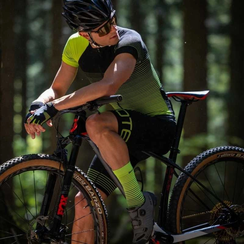 Biotex Millerighe socks - Green